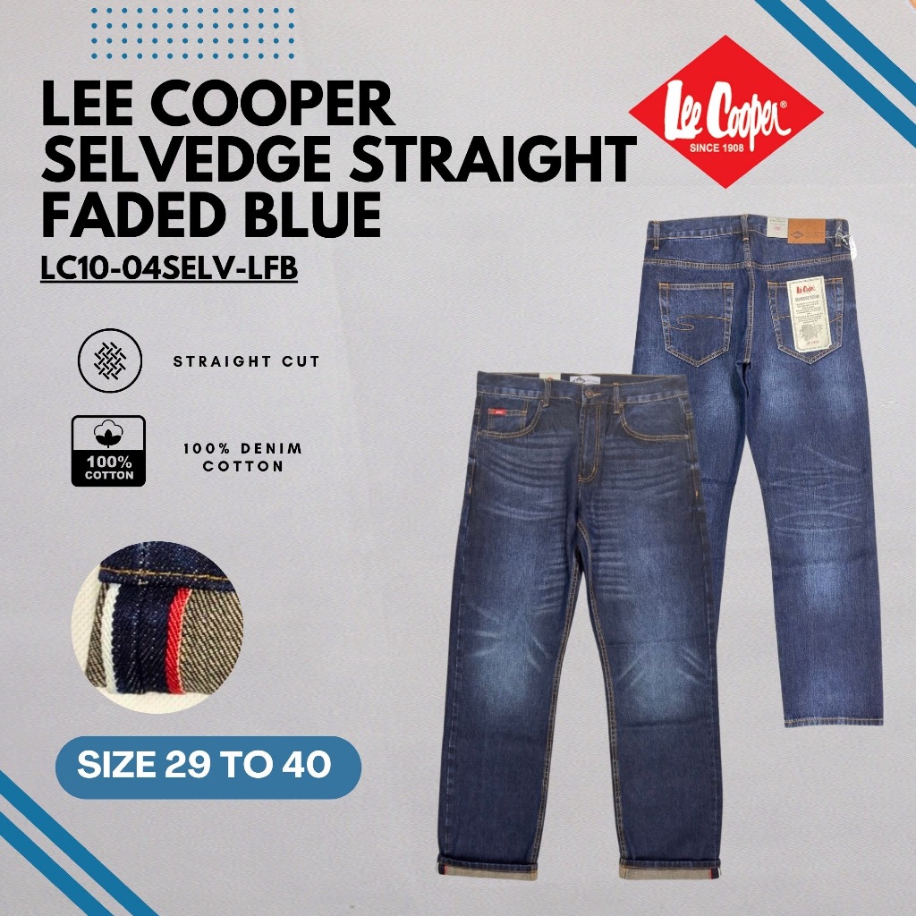 Lee selvedge clearance