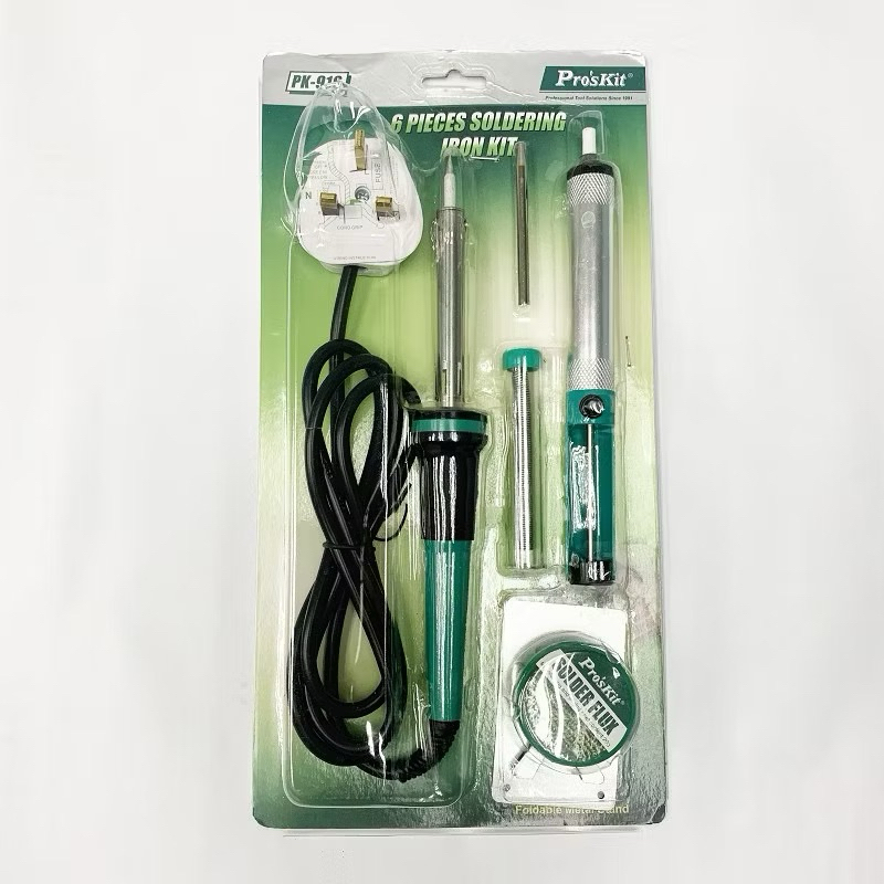 Pro'sKit PK-916 6 Pcs Soldering Iron Kit 40 Watt | Shopee Malaysia
