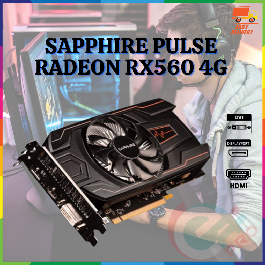Sapphire Pulse Rx 560 4g Mining 4gb Sapphire Pulse Radeon Rx560