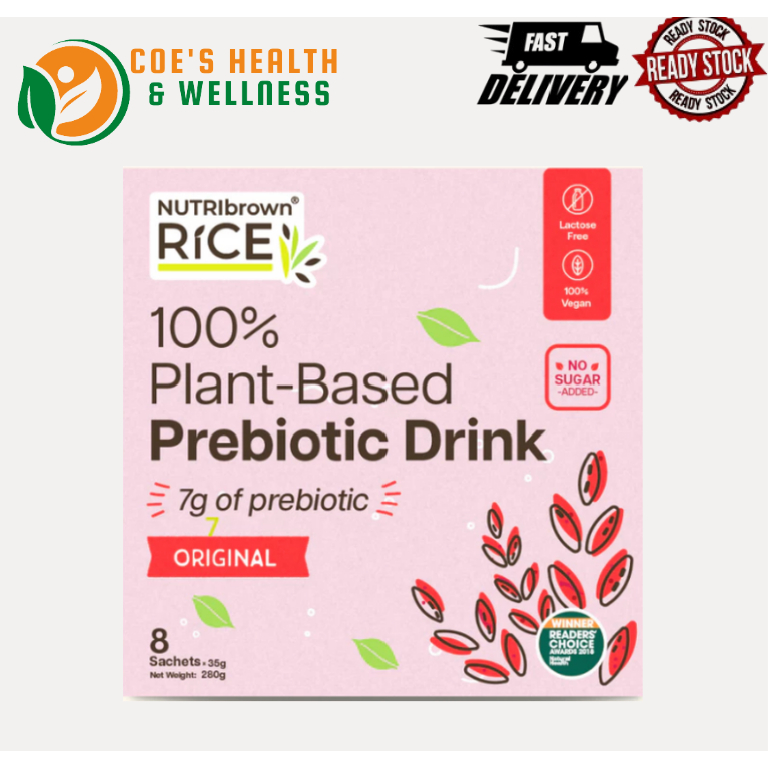 NutriBrownRice® Original–No Sugar Added+Prebiotic Halal Brown Rice for ...