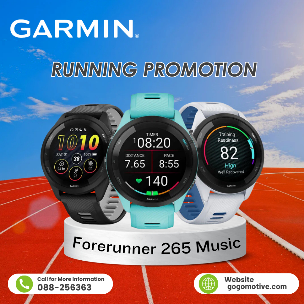 Garmin Forerunner 265 Music GPS Running Smartwatch Shopee Malaysia