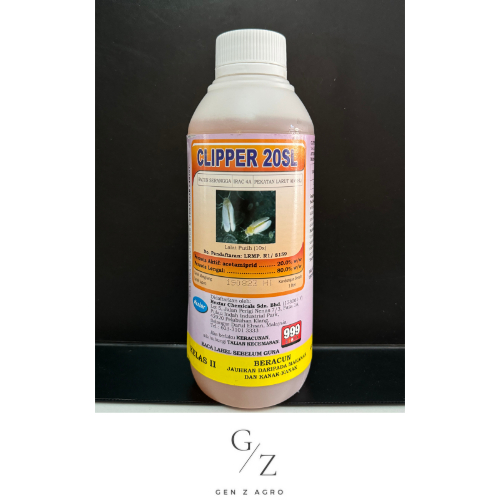 (1L) Hextar Insecticide Clipper 20SL (Acetamiprid 20%) / Racun Serangga ...