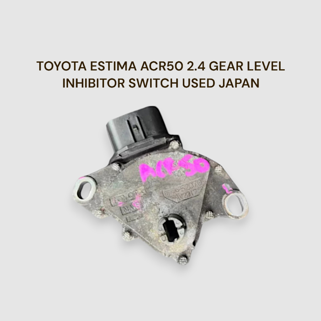 TOYOTA ESTIMA ACR50 2.4 GEAR LEVEL INHIBITOR SWITCH USED JAPAN | Shopee ...