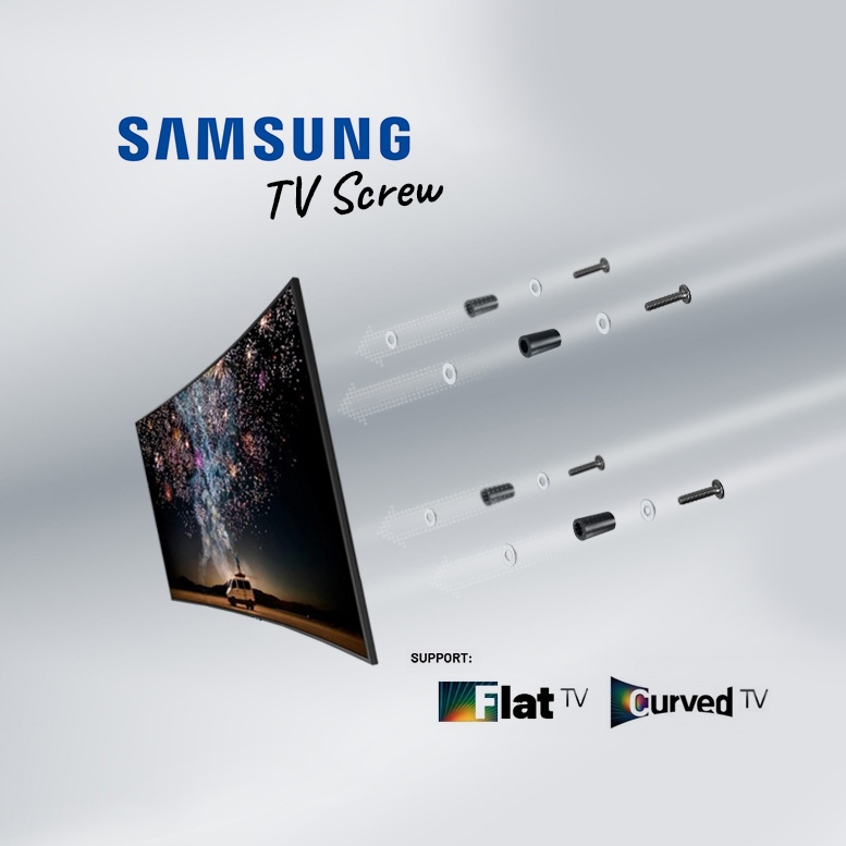[SET] M8 SCREW for SAMSUNG TV Wall Mount Bracket Mounting (No Bracket ...