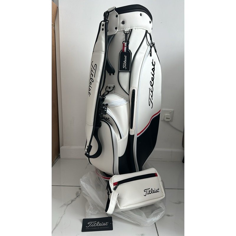 READY STOCK KL 🇲🇾 TITLEIST CLUTCH POUCH BAG & GOLF BAG PREMIUM TITLEIST