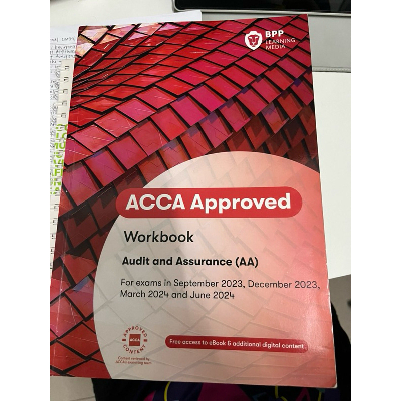 ACCA BPP Audit book for sale | Shopee Malaysia