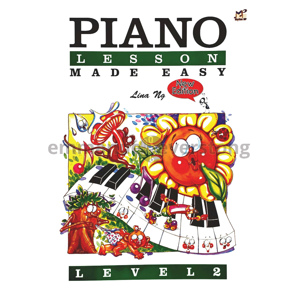 Piano Lesson Made Easy Level 2 | Lina Ng | Rhythm MP | Shopee Malaysia