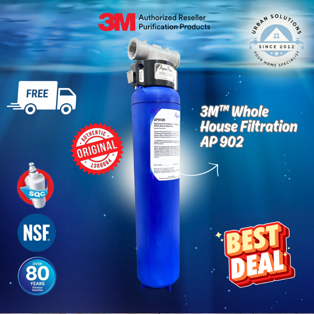 3M™ Whole House Filtration AP902/ Outdoor Water Filter/ 3M Water Filter ...