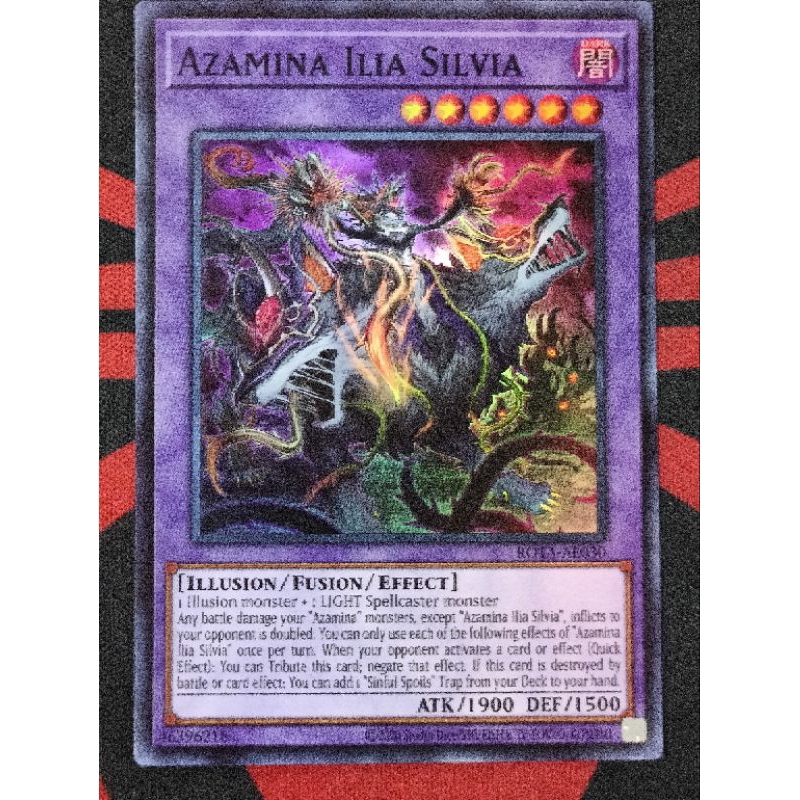 YUGIOH KONAMI ROTA-AE030 Azamina Ilia Silvia (Super Rare) | Shopee Malaysia