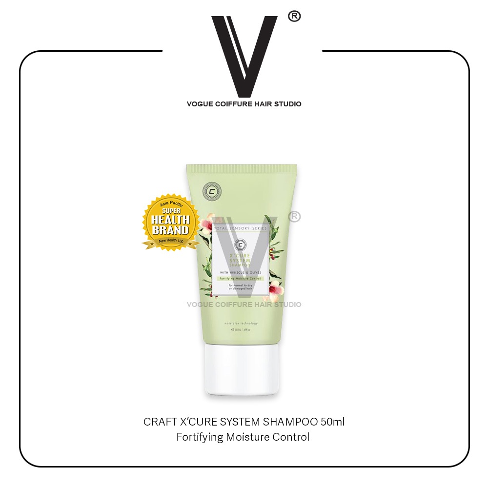 Craft Total Sensory X cure System Shampoo 50ml ( Fortifying Moisture ...
