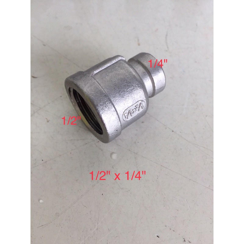 304 Stainless steel Reducing Socket reducer socket 304 fittings s/s r ...