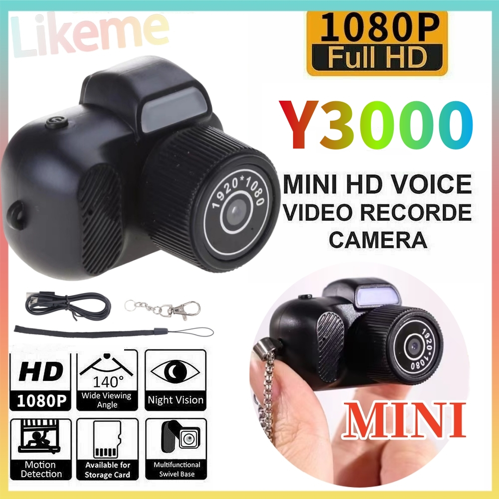Mini Camera Y3000 Video Camera Campus Small Camera Micro Camcorder ...
