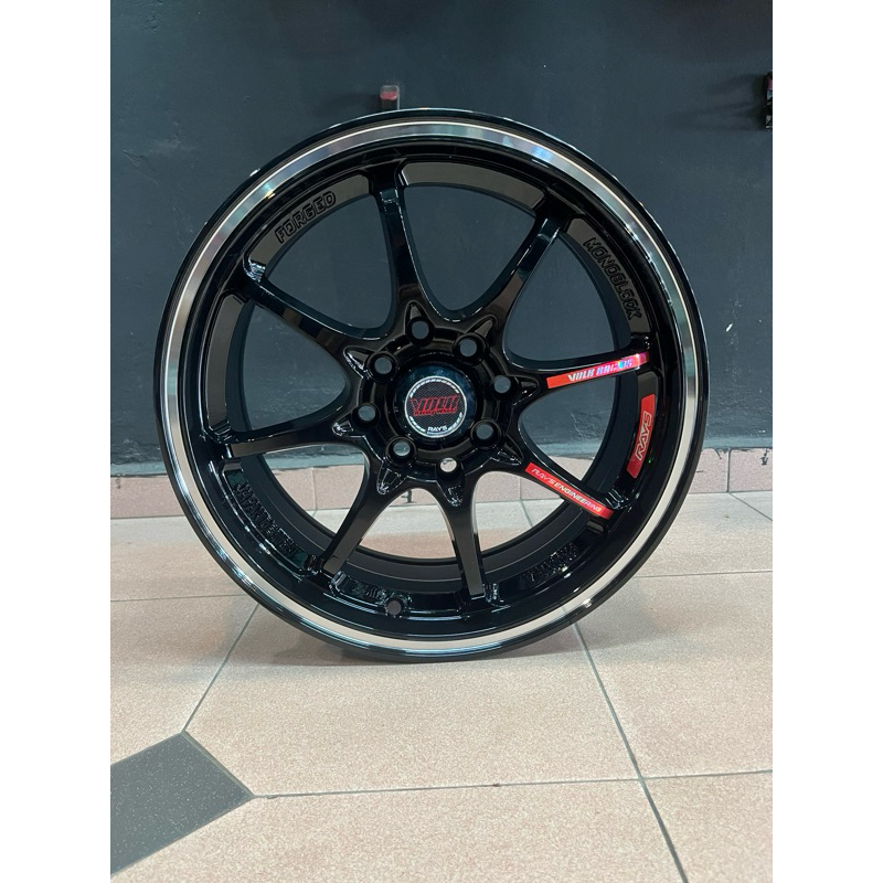 RAYS ZE40/CE28 SPORT RIM 15X7JJ PCD4x100/8x100/114.3 ET38 | Shopee Malaysia