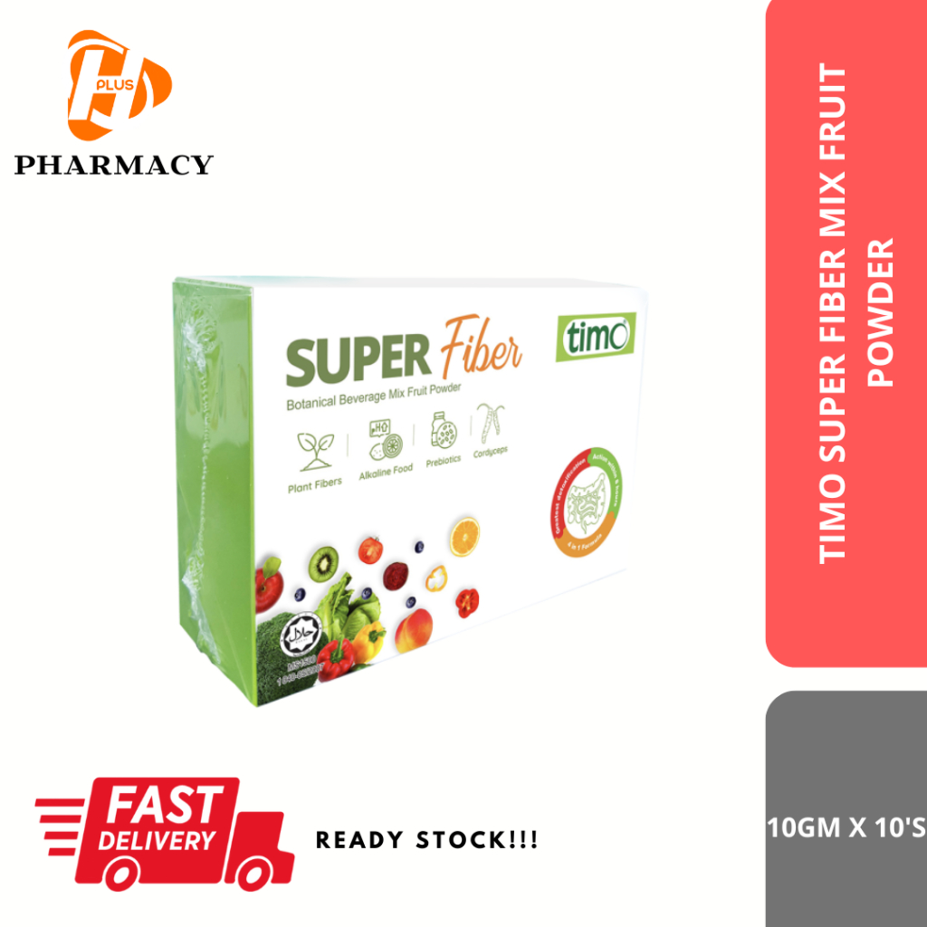 TIMO SUPER FIBER MIX FRUIT POWDER 10GM X 10'S | Shopee Malaysia