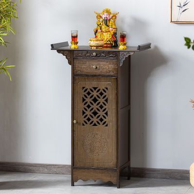 Altar incense table household altar tribute table living room Buddha ...