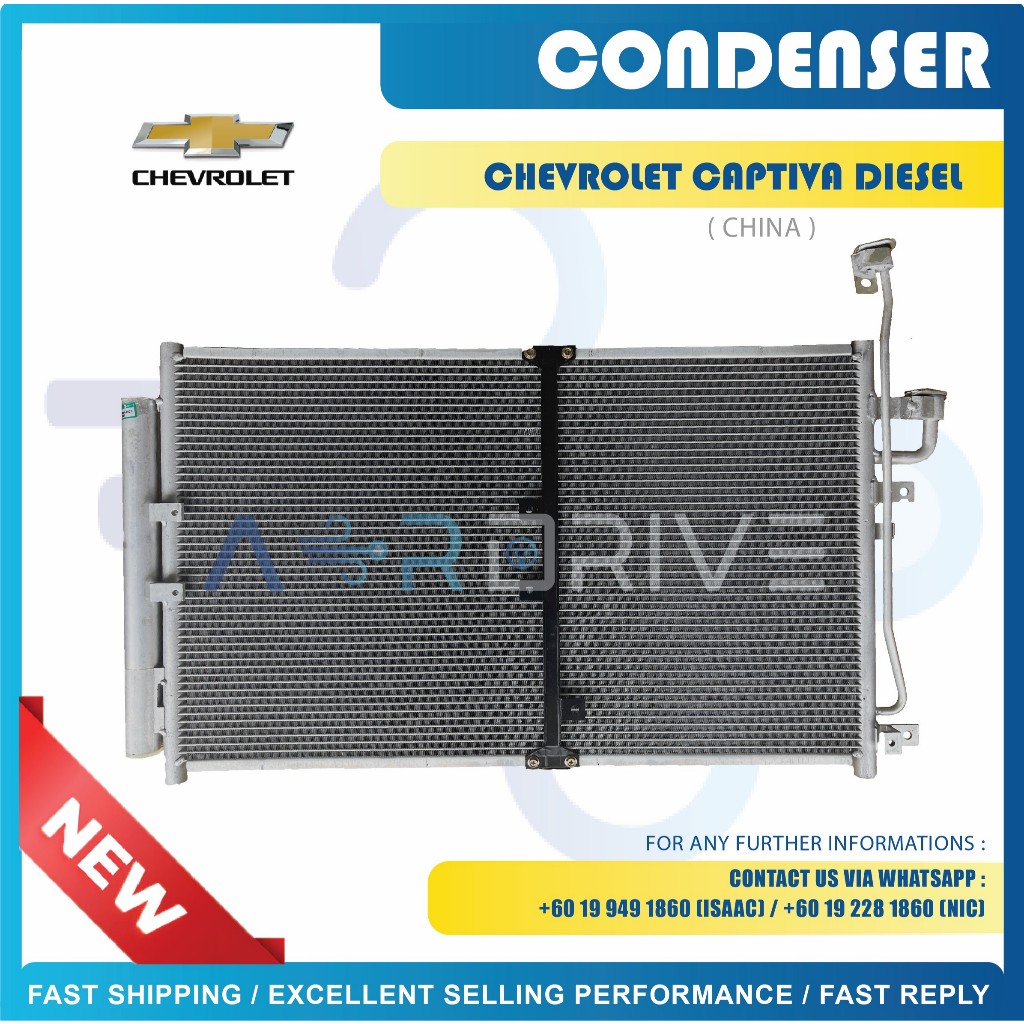 LOCAL DOWSON CHEVROLET CAPTIVA 2.0 2010 CONDENSER ( 720410 ) | Shopee ...