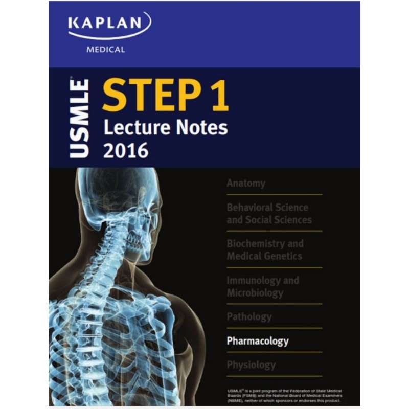 [9C115] USMLE Step 1 Lecture Notes 2016 Pharmacology (Kaplan Inc ...