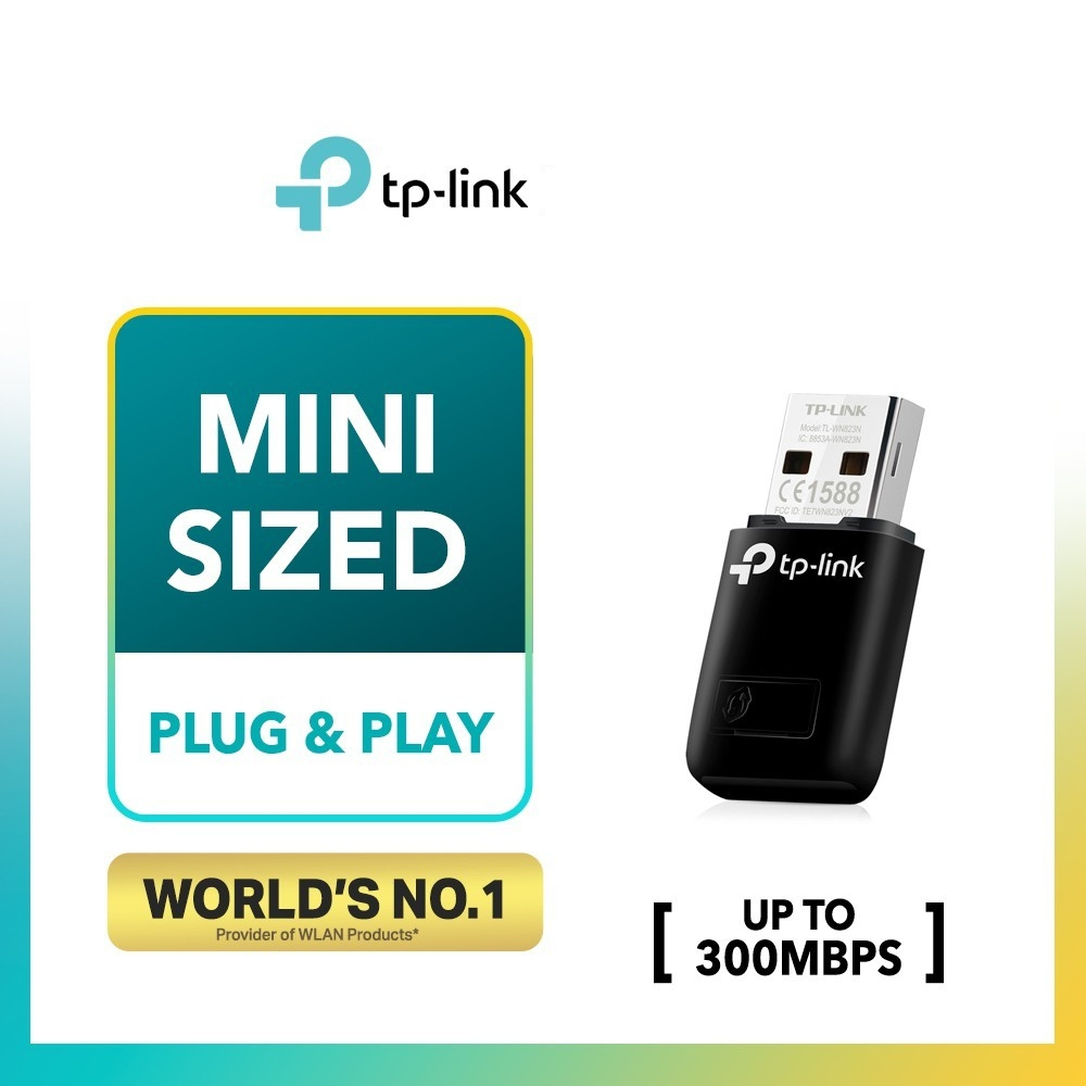 TP-Link Mini Wireless N300 Wifi USB Adapter With Soft AP For PC ...