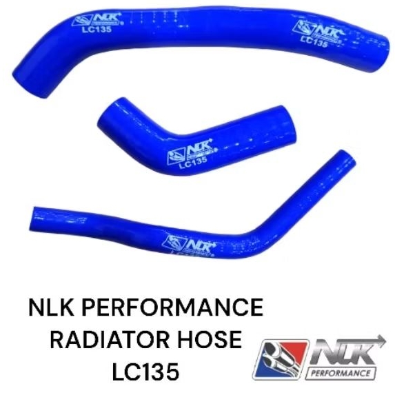 NLK PERFORMANCE RADIATOR HOSE Lc135 Y15z Rs150 | Shopee Malaysia