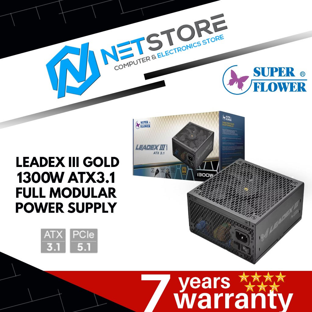 Super Flower Leadex III ATX 3.1 Gold 1300W | 1000W | 850W