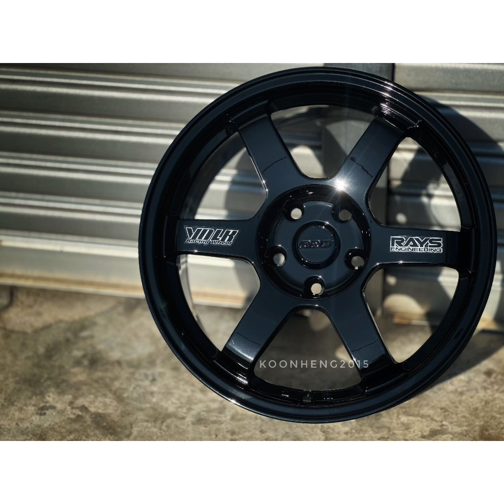 New Car Sport Rim Thailand RAYS TE37 Wheels 17x8J 5x113 ET38 Gloss ...