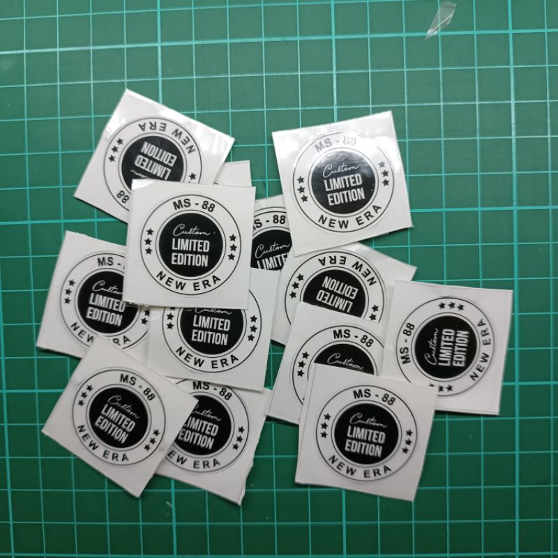 STIKER LIMITED EDITION BULAT | Shopee Malaysia