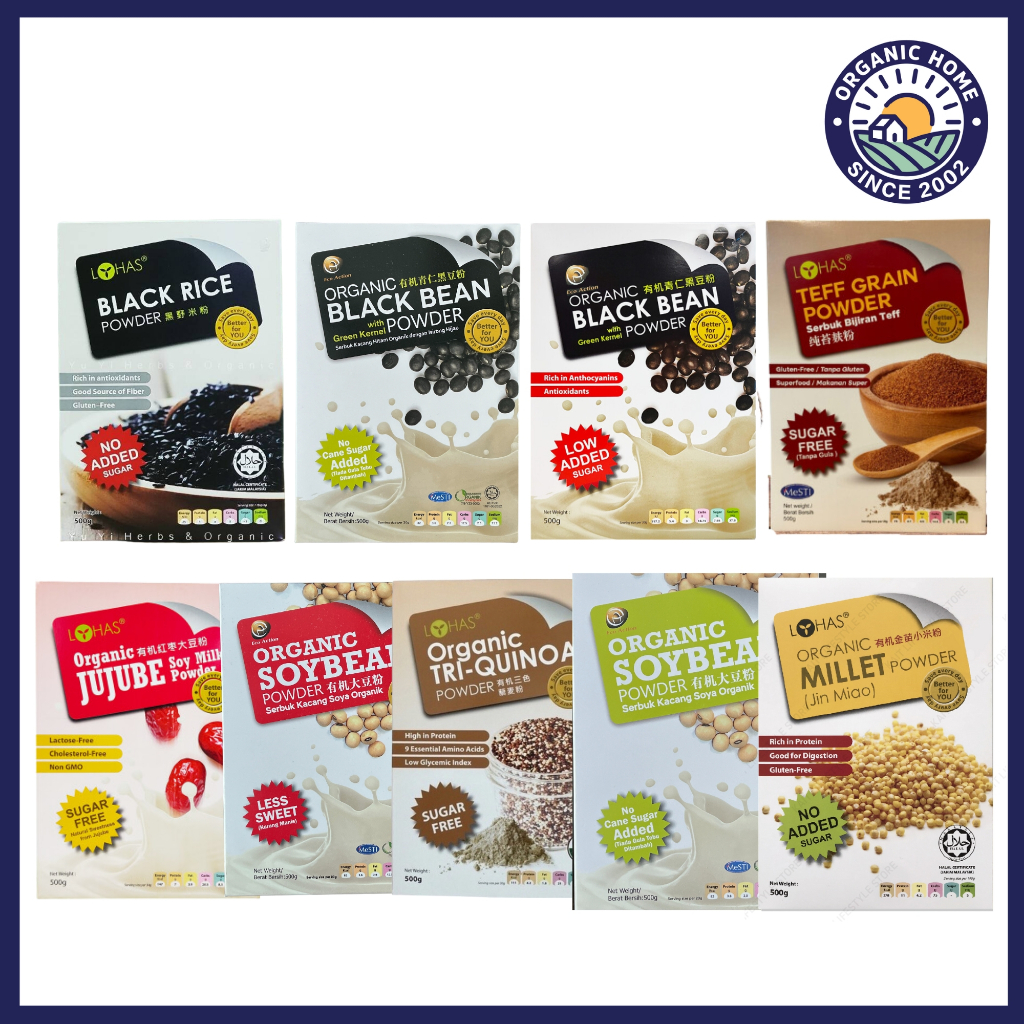 Lohas Black Bean Powder | Soybean Powder | Millet Powder | Jojobe ...