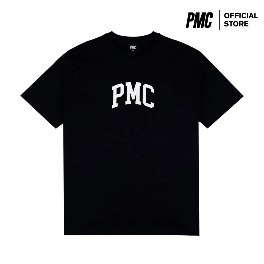 PMC Collegiate Logo Tee Black | Shopee Malaysia