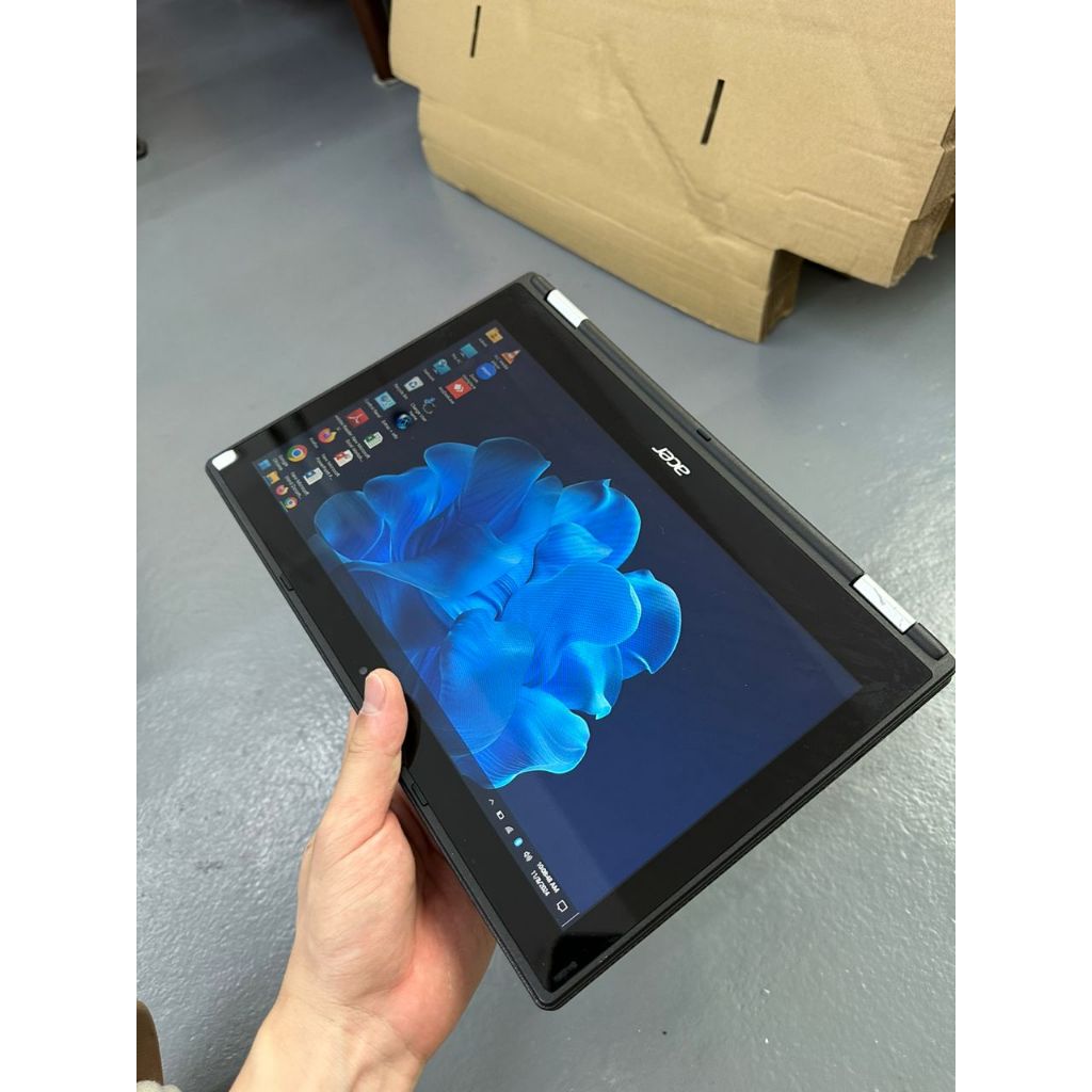 WINDOW 10 PRO ACER R11 TOUCHSCREEN 2IN1 FLIP INTEL CELERON 4GB RAM 32GB ...