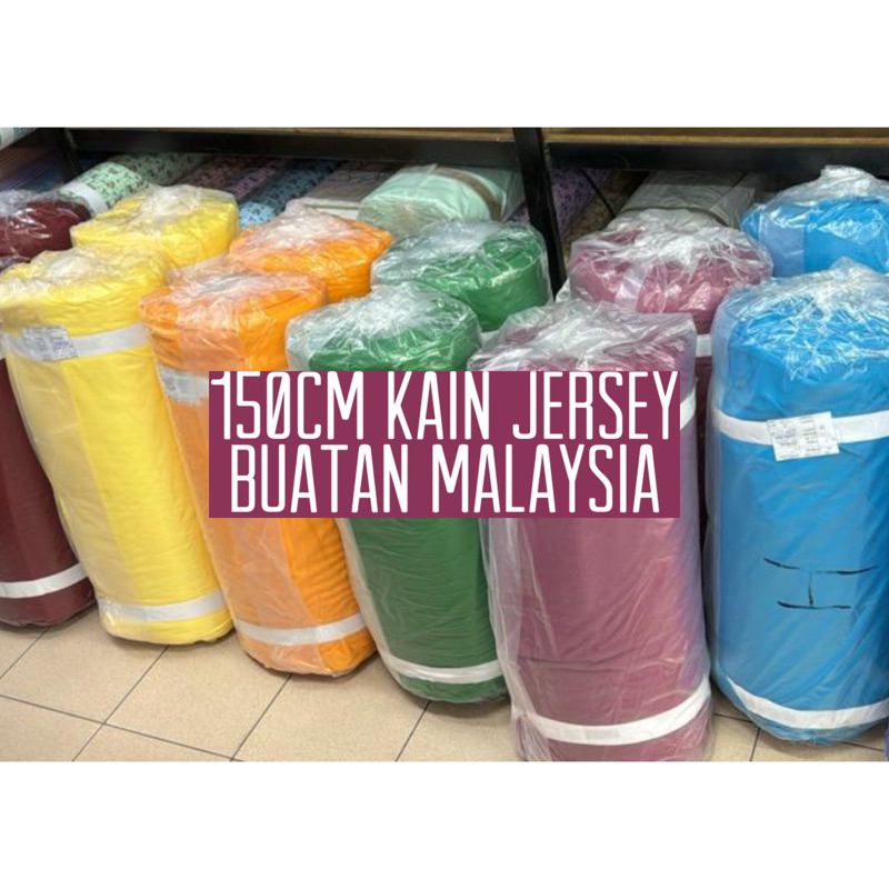 150cm/60” KAIN JC/JERSEY INTERLOCK/ALAS MEJA/SARUNG KERUSI/LANGSIR/DECO ...