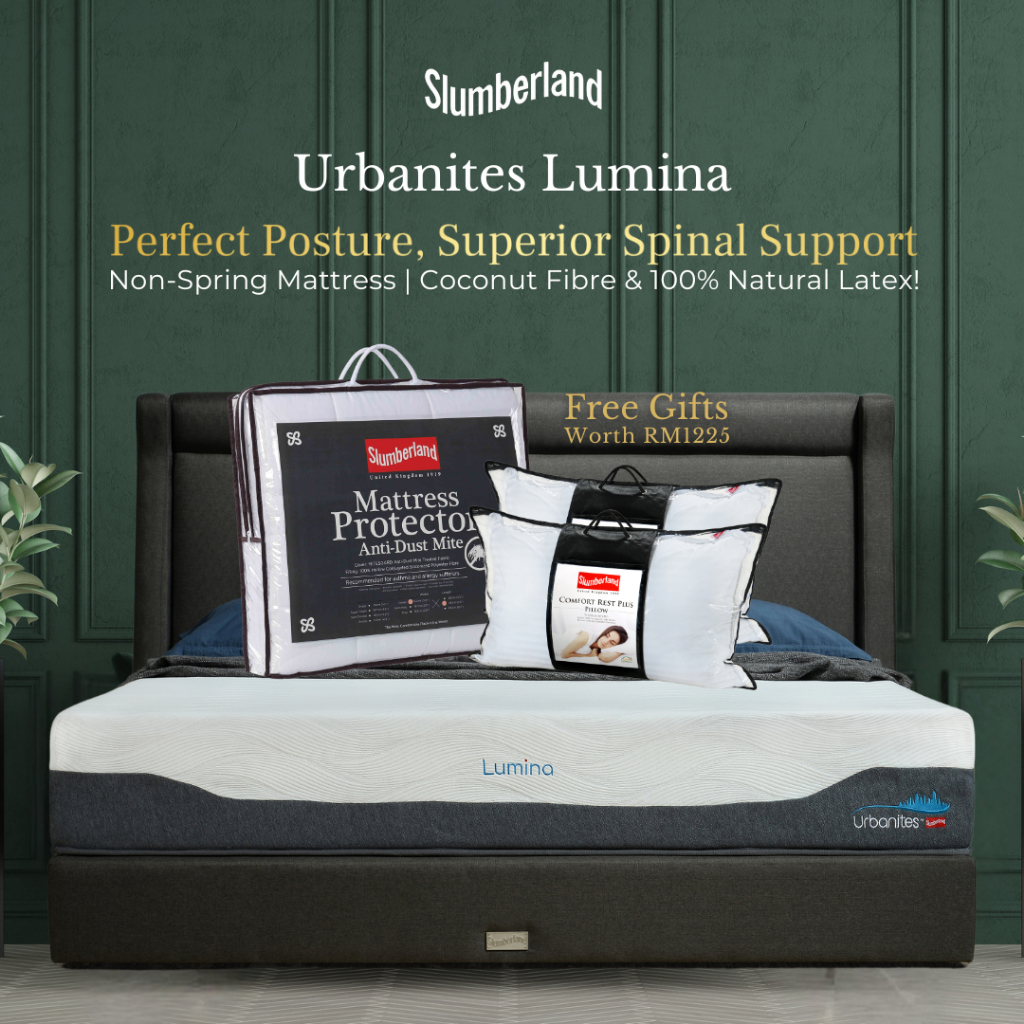 Slumberland Urbanites Lumina Mattress - King Size Mattress | 10 Years ...