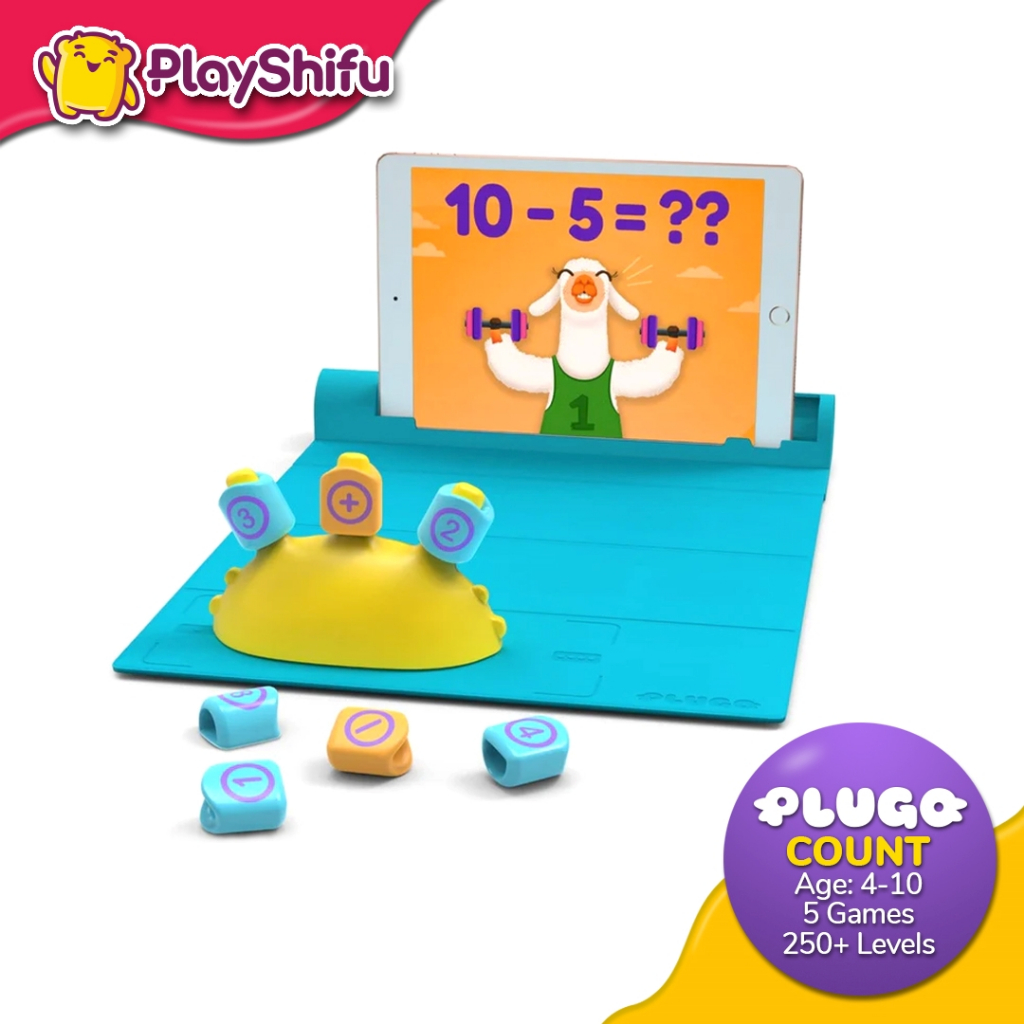 PlayShifu Plugo Count - Math Games with Stories for 4-10 Years | STEM ...
