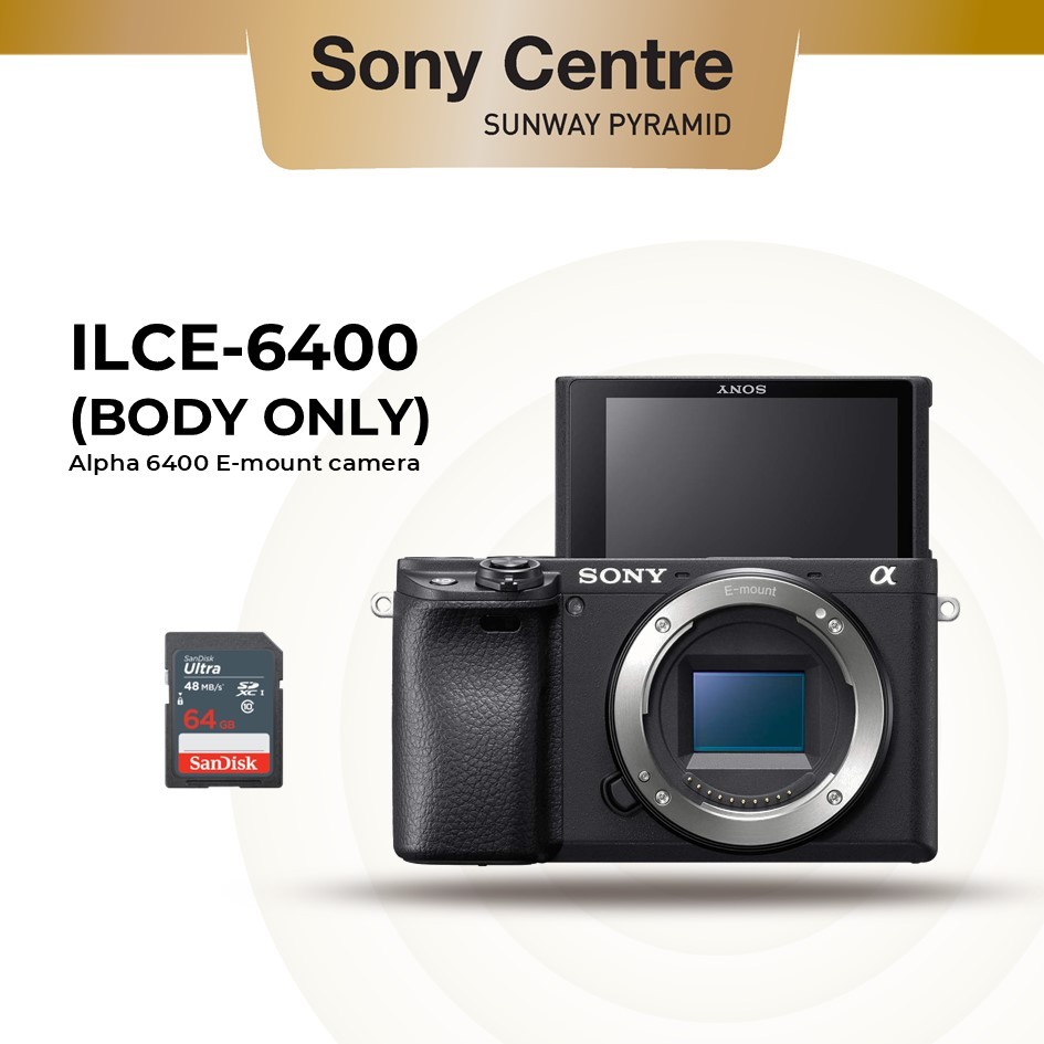 Alpha Ilce A6400 Body Only Buy Sony Alpha A6400 Online In Mumbai