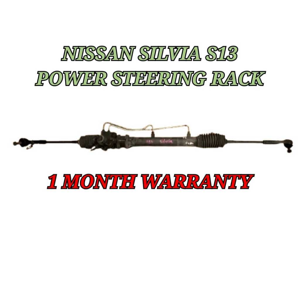 Power Steering Rack / Stereng Rak Nissan Silvia S13 1988-1993 Stereng ...