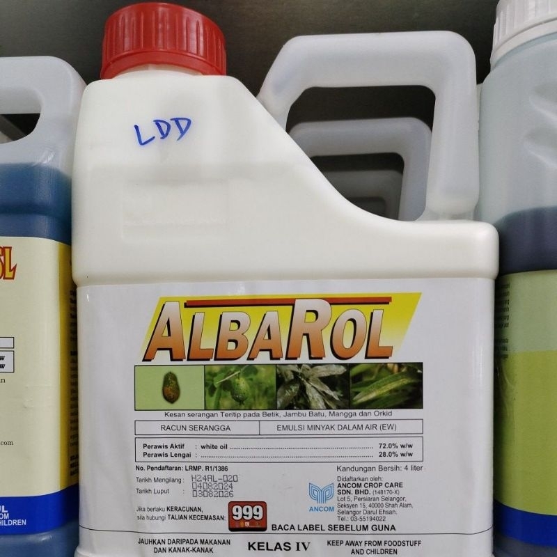 ALBAROL ANCOM 4L / White Oil | Shopee Malaysia