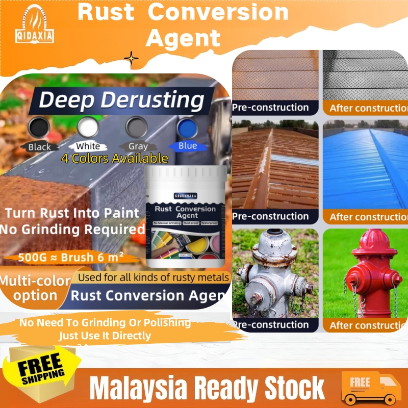 InStock 500g Anti Rust Paint Metal Anti Rust Paint Anti Rust Paint Rust ...