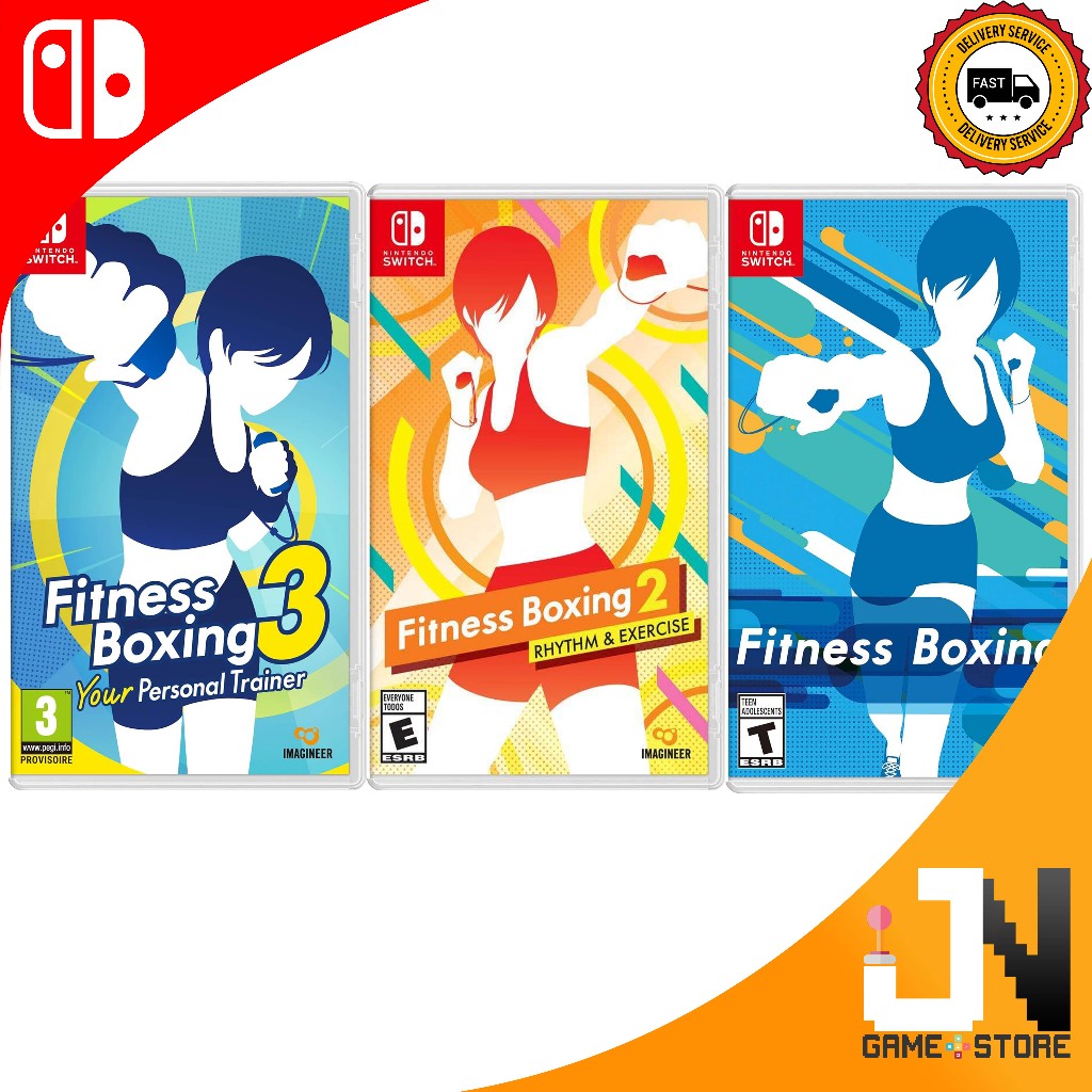 Rhythm Exercise Fitness Boxing Switch Used Nintendo Switch Fitness