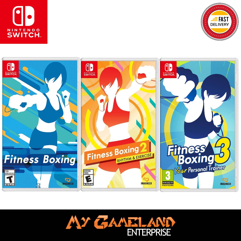 Nintendo Switch Fitness Boxing | 2 RHYTHM & Exercise | 3 Your Personal ...