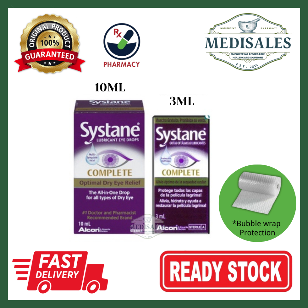 SYSTANE COMPLETE 3ML | 10ML | Shopee Malaysia