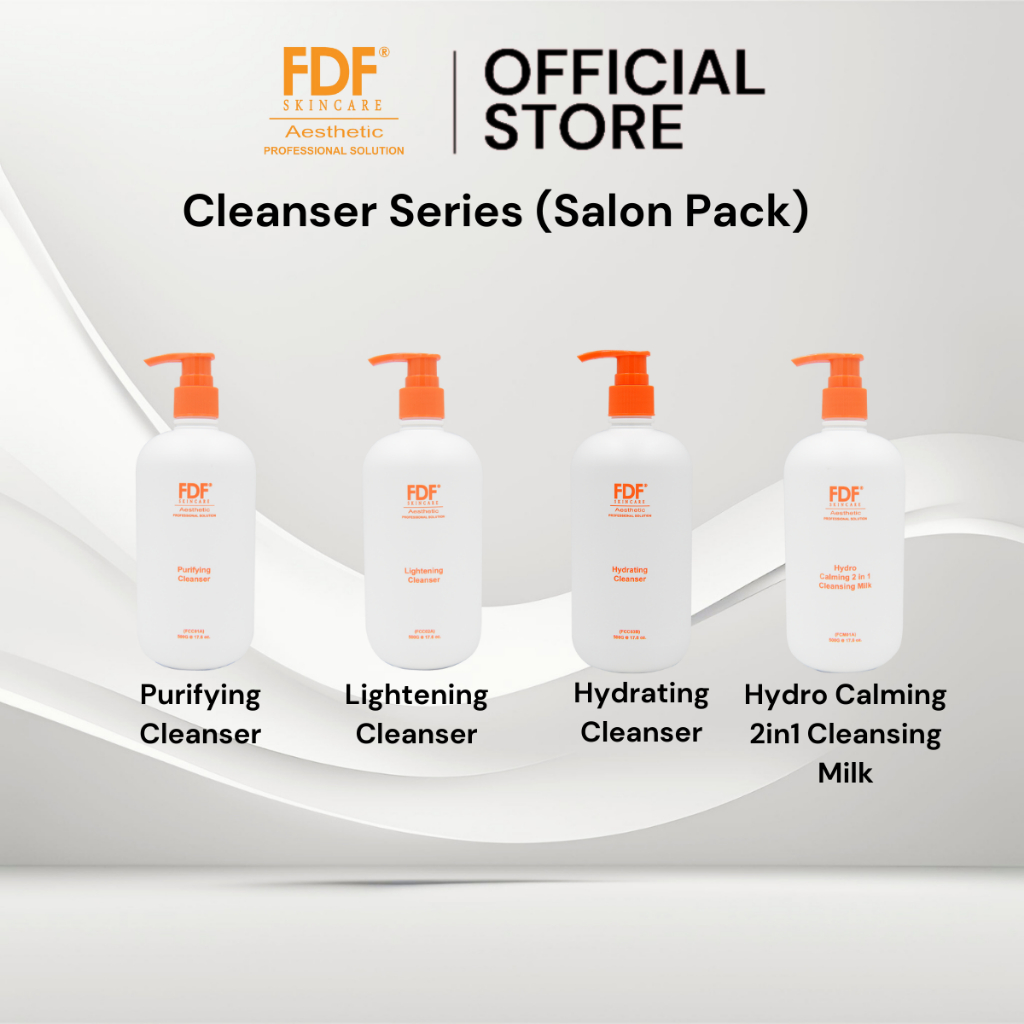 FDF Cleanser Series (Salon Pack) 面部清洁系列 (沙龙包装) | Shopee Malaysia