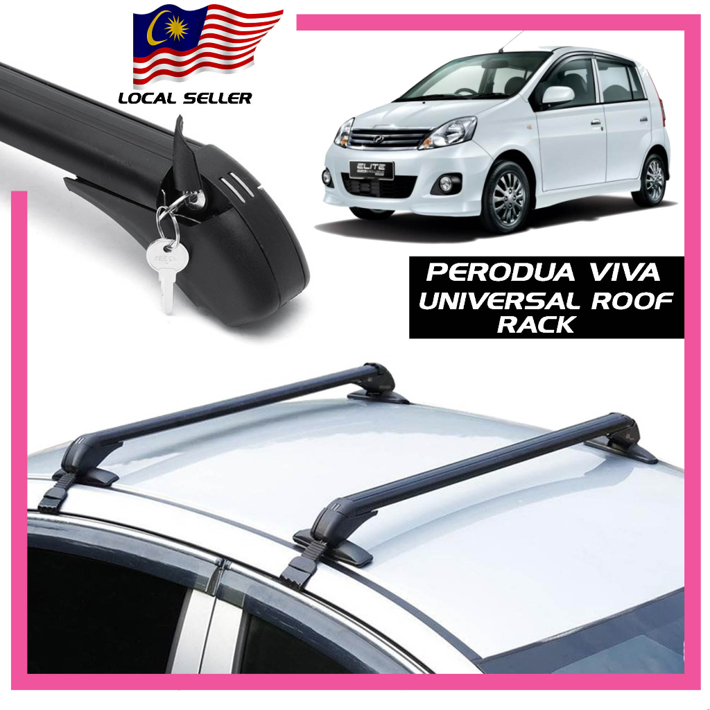 PERODUA VIVA TAKA Universal Roof Rack [For Assemble Roof Box][Square ...