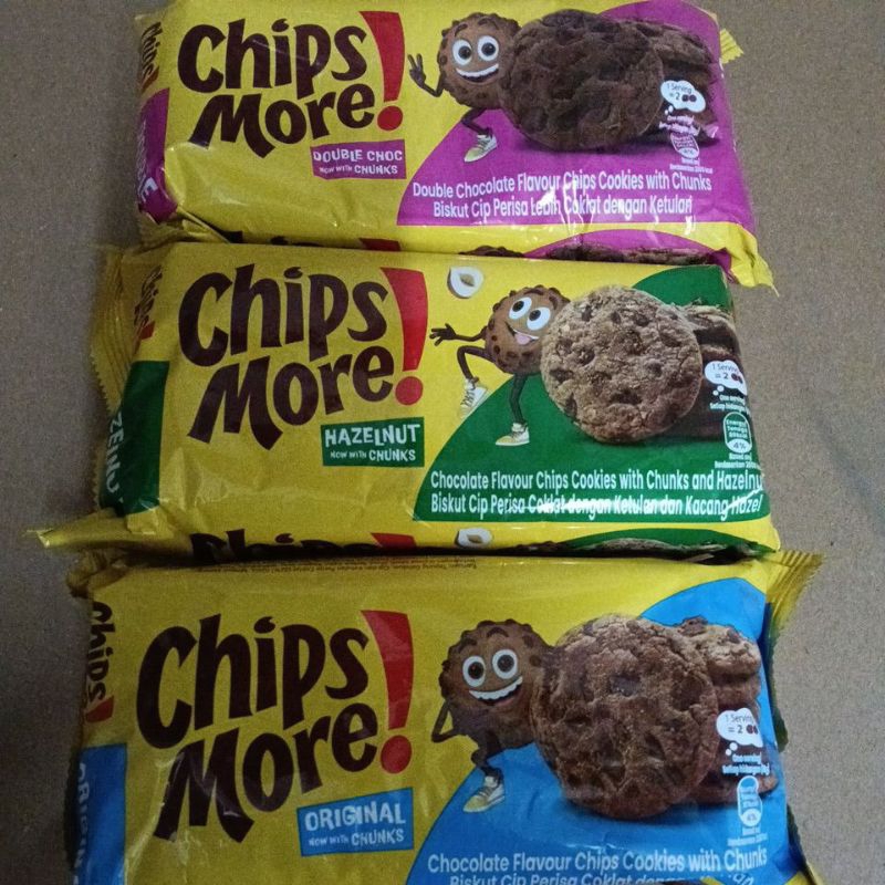 Chipsmore Original / Double Choc / Hazelnut - 135g | Shopee Malaysia