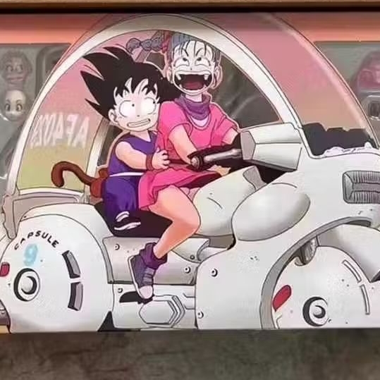 Black Hole Dragon Ball Bulma & Kid Goku Bike set | Shopee Malaysia