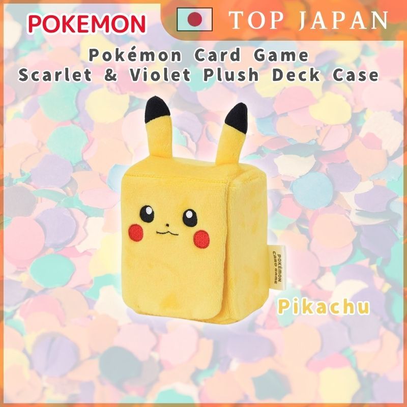 Pokmon Card Game Scarlet & Violet Plush Deck Case Pikachu | Shopee Malaysia