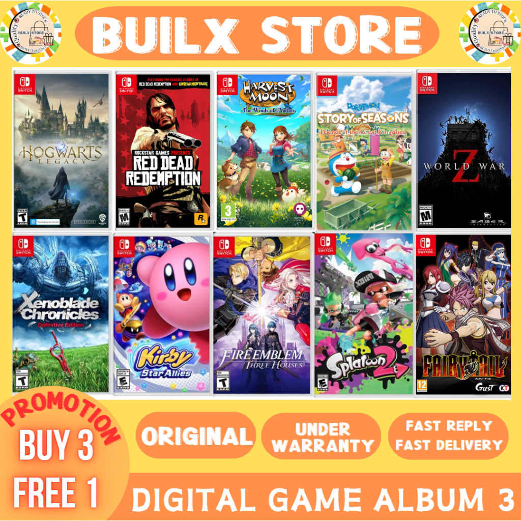 [Album 3] Nintendo Switch Game Listings (Standard Edition) - [Permainan ...