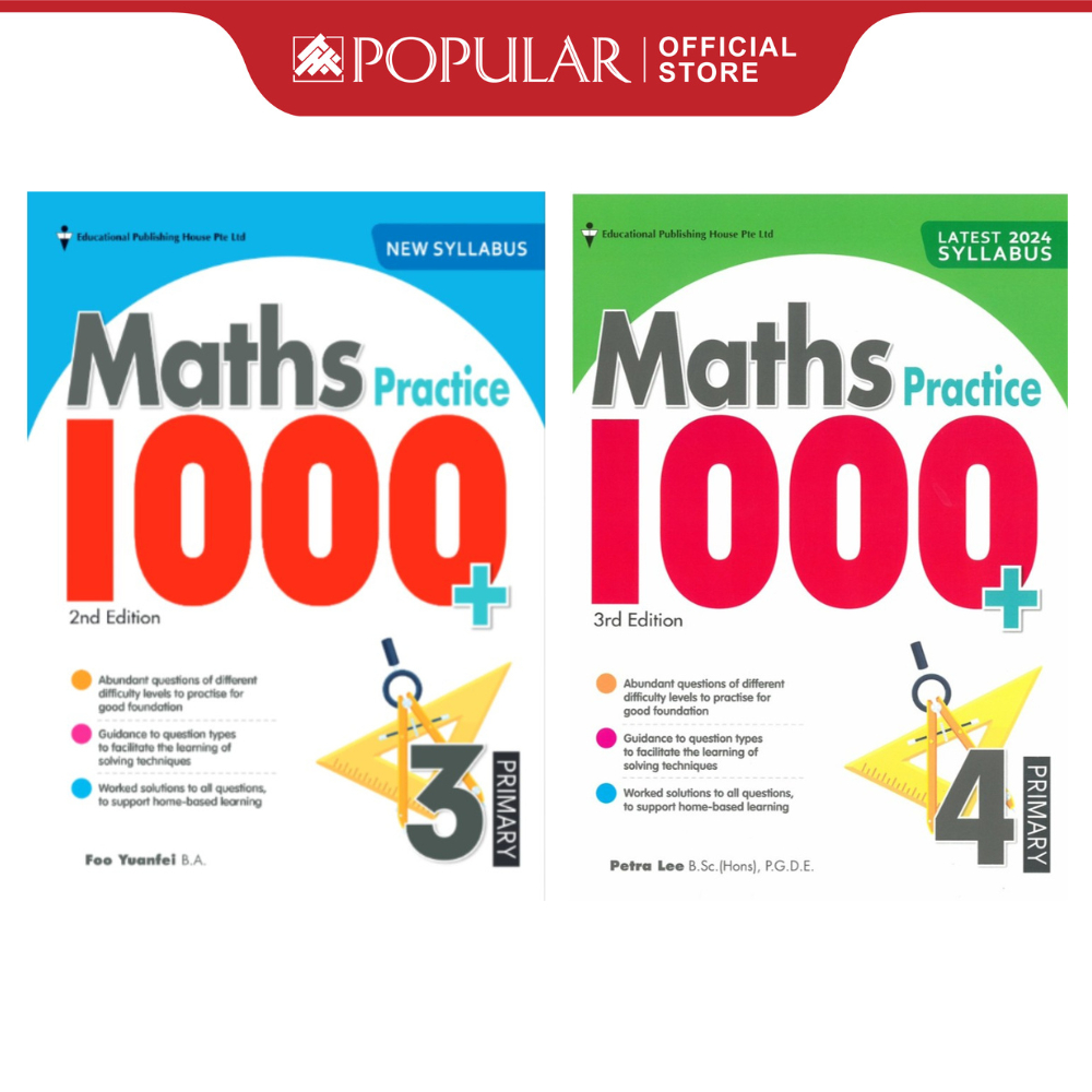 EPH(S) Primary 3/4 Maths Practice 1000+ | Shopee Malaysia