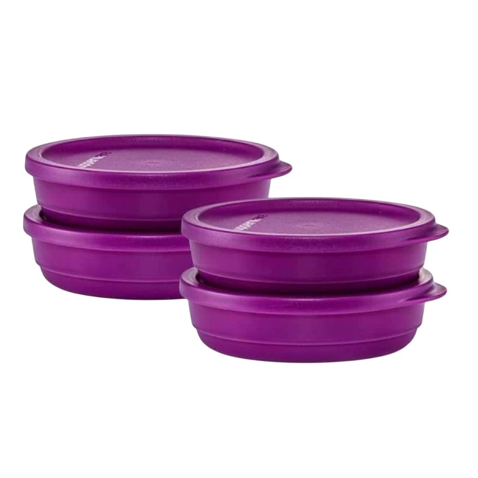 [READY STOCK] ‼️SALE‼️ Tupperware Summer Fresh Round (4pcs) 200ml ...