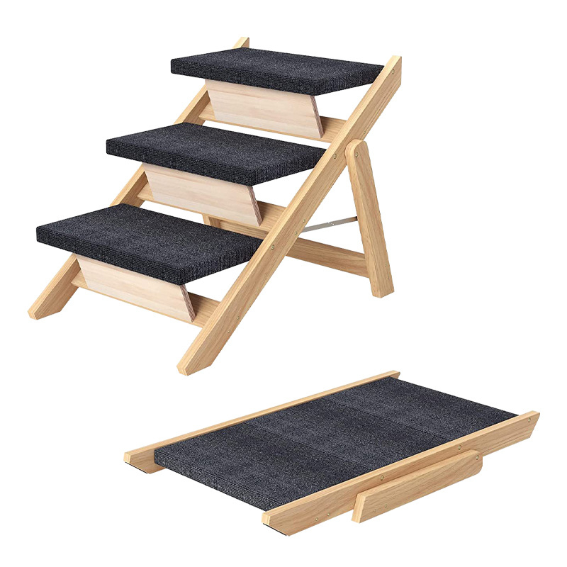 Pet Steps Three-Layer Ladder Combination Ramp Ladder Heightened Pet ...