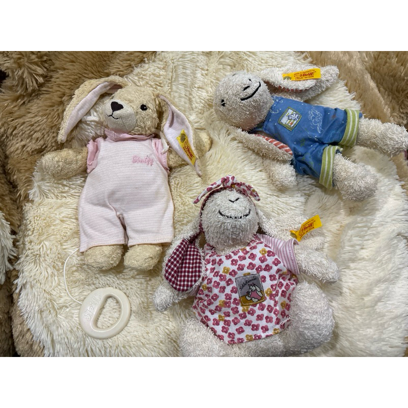 steiff rabbit babytoy stuffed toy collection | Shopee Malaysia