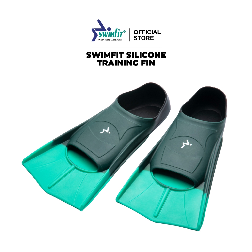 SWIMFIT Premium Silicone Training Swim Fins (Adult & Kids) | Unisex ...